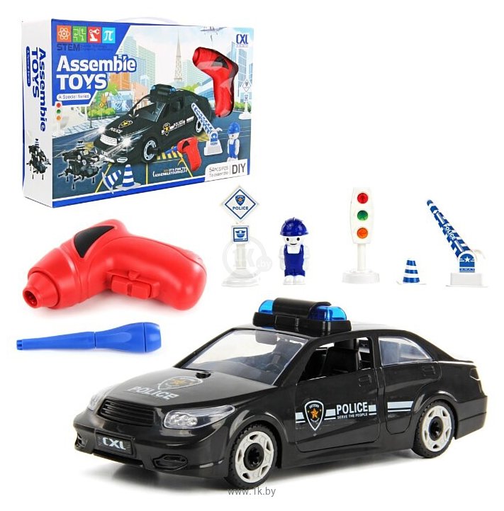 Фотографии Can Xin Long Toys Assemble Toys 104863 Полиция