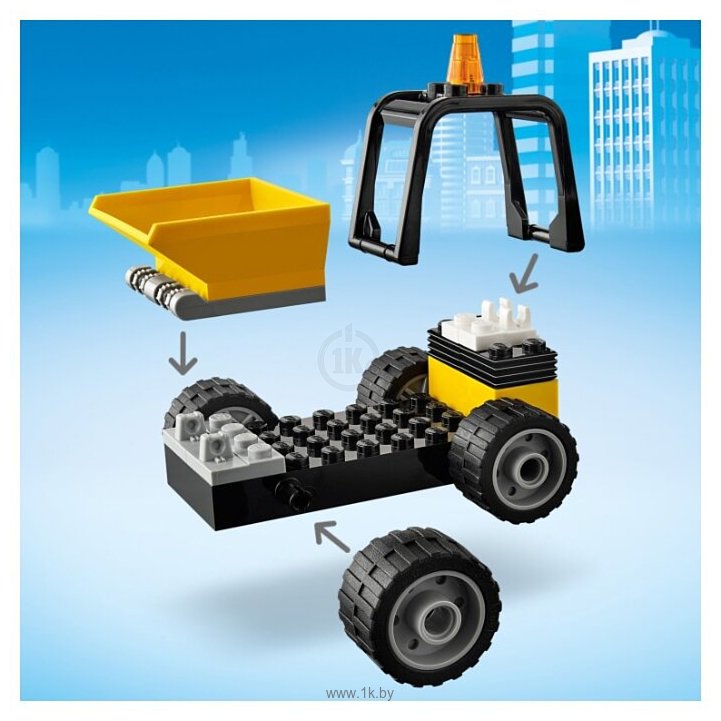 Фотографии LEGO City 60284 Автомобиль для дорожных работ