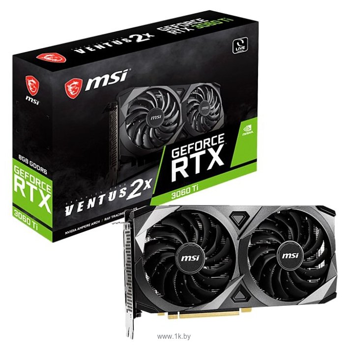 Фотографии MSI GeForce RTX 3060 Ti VENTUS 2X 8GB