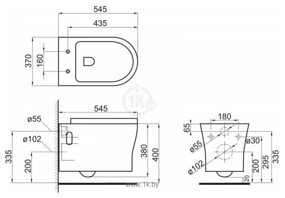 Фотографии BelBagno Ancona BB1224CHR-SM