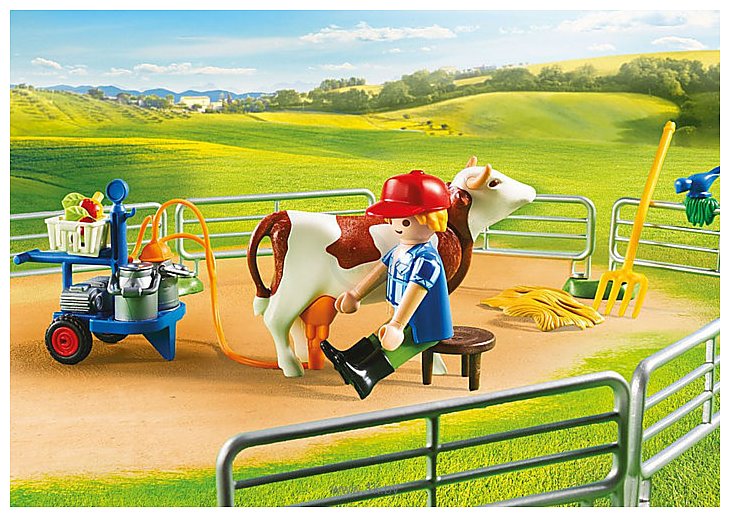 Фотографии Playmobil PM70132 Ферма с животными