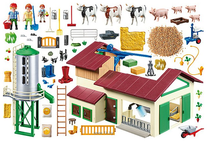 Фотографии Playmobil PM70132 Ферма с животными