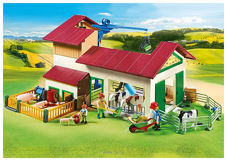 Фотографии Playmobil PM70132 Ферма с животными