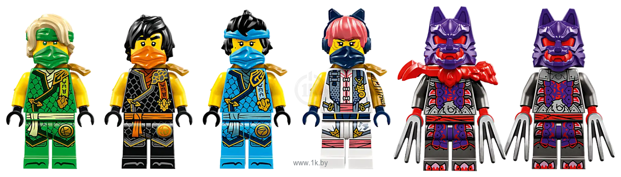 Фотографии LEGO Ninjago 71820 Комби-автомобиль команды Ниндзя