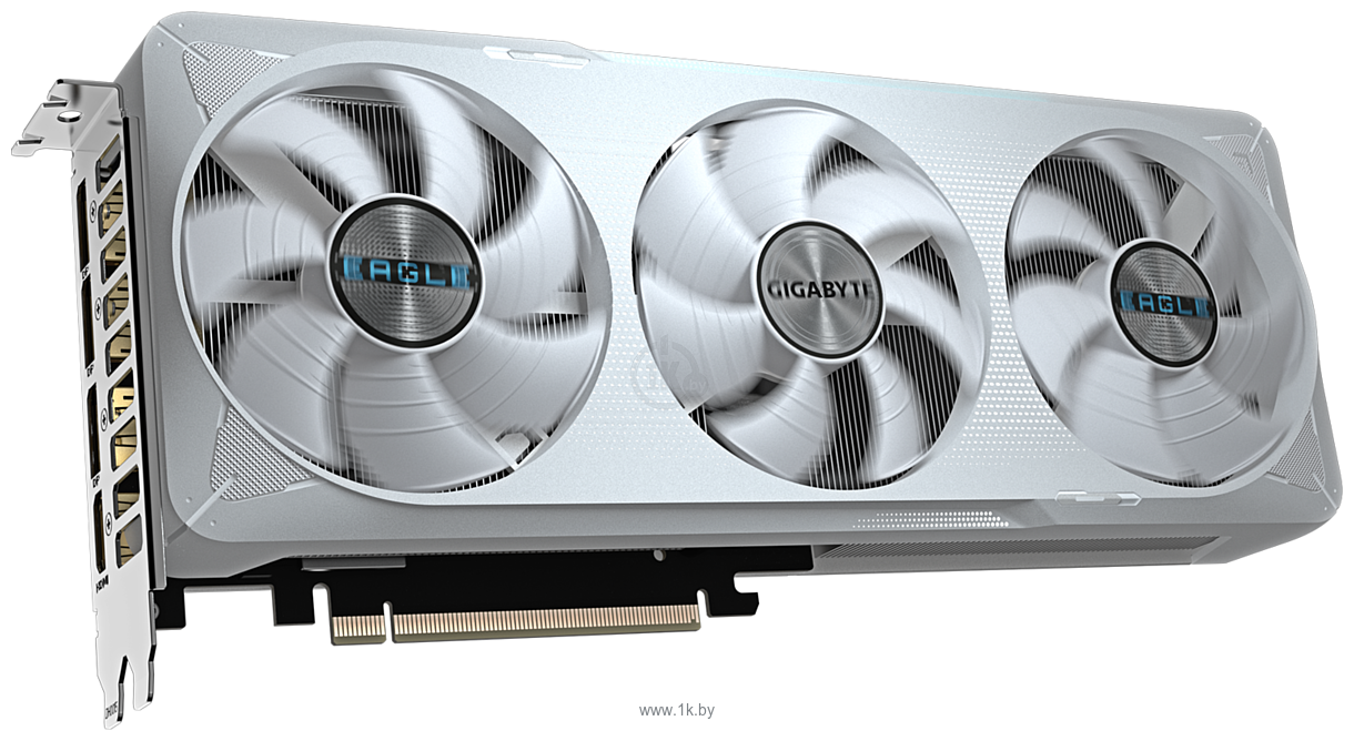 Фотографии Gigabyte GeForce RTX 5070 Eagle OC Ice SFF 12G (GV-N5070EAGLEOC ICE-12GD)