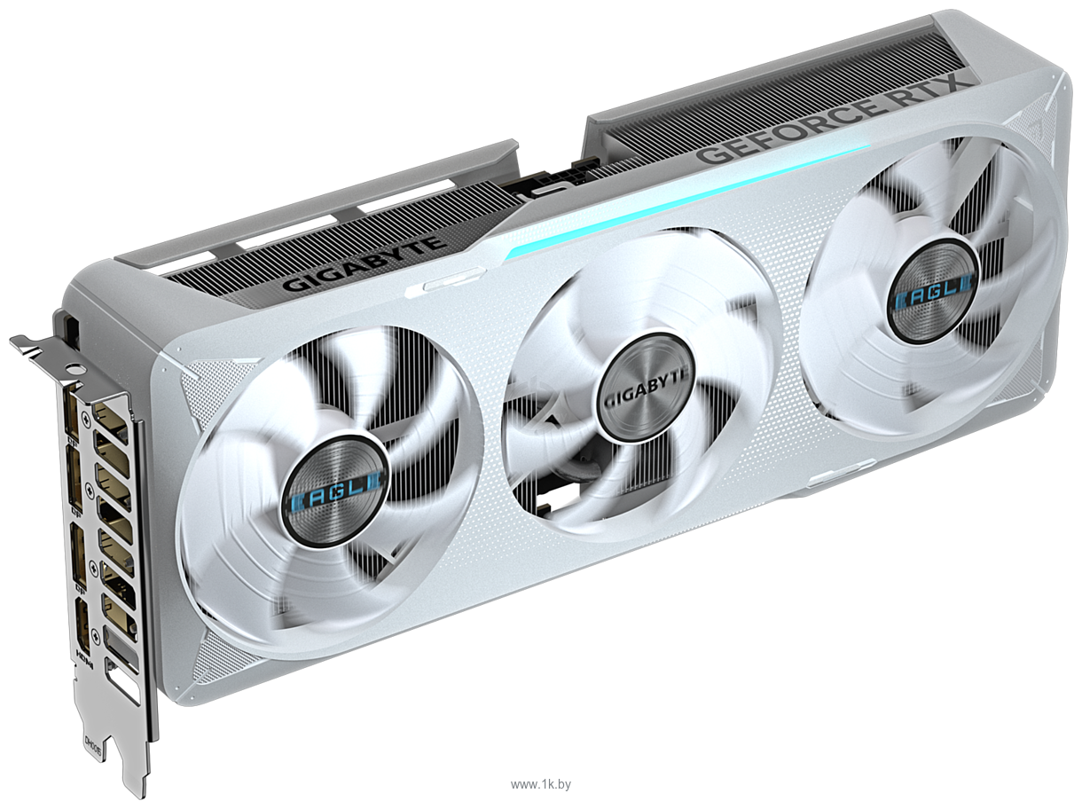 Фотографии Gigabyte GeForce RTX 5070 Eagle OC Ice SFF 12G (GV-N5070EAGLEOC ICE-12GD)