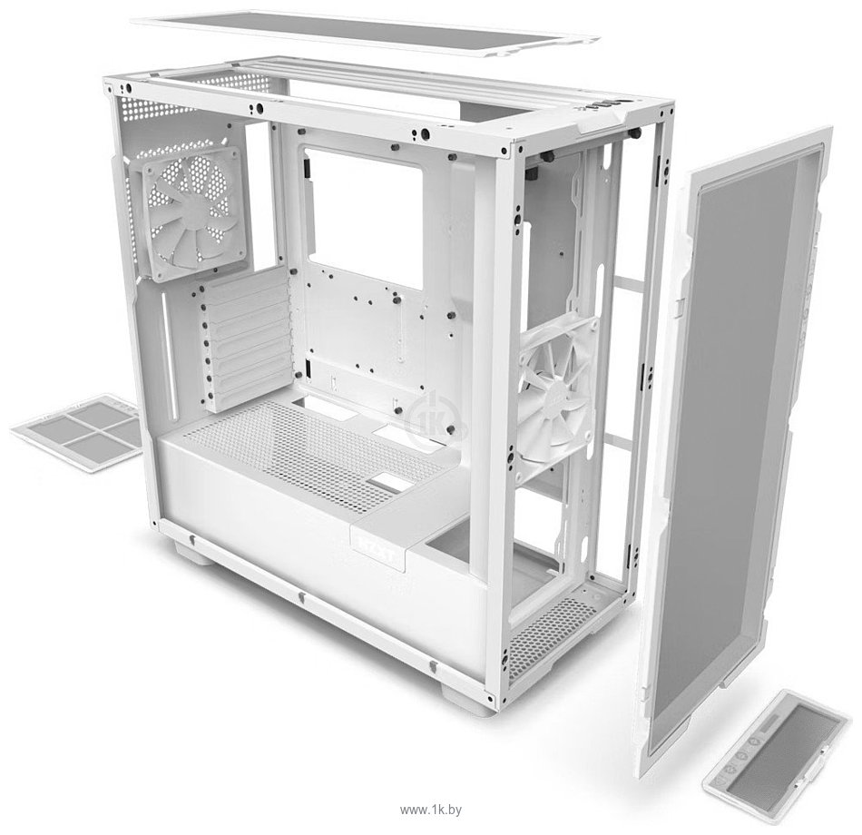 Фотографии NZXT H7 Flow 2022 CM-H71FW-01