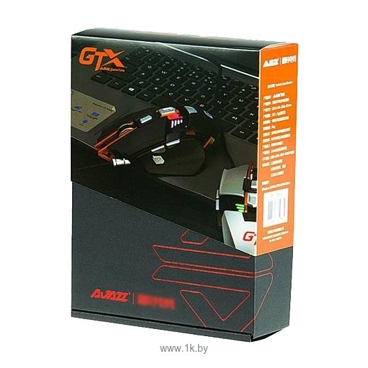 Фотографии AJAZZ GTX Ergonomic Wired Gaming Mouse black USB