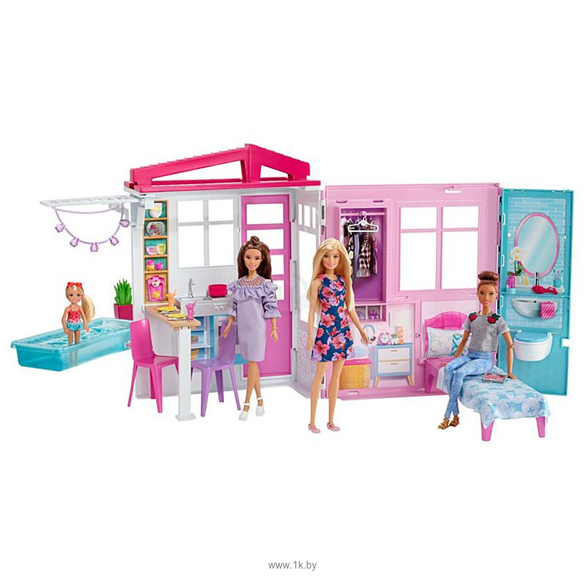 Фотографии Barbie House and Doll FXG55