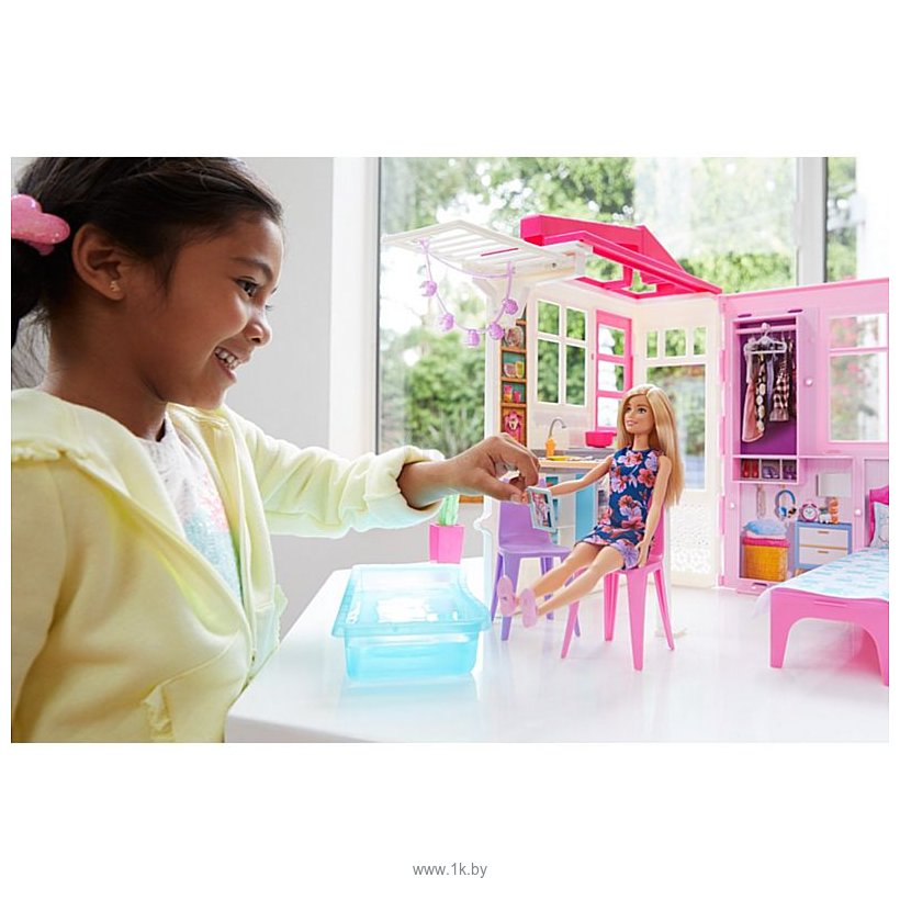Фотографии Barbie House and Doll FXG55