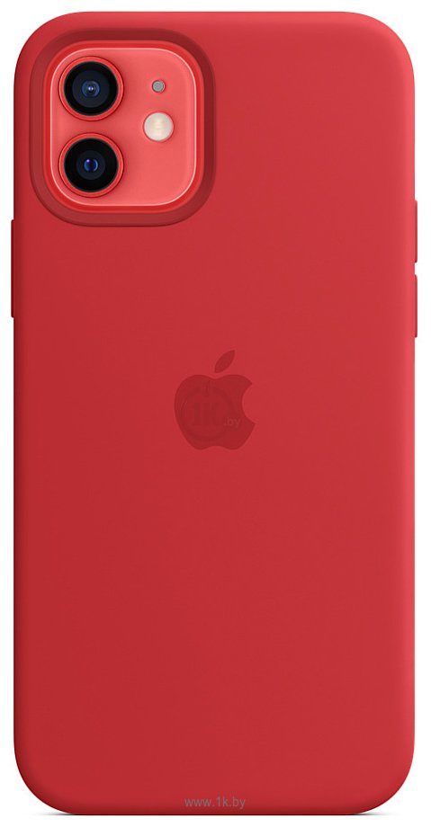 Фотографии Apple MagSafe Silicone Case для iPhone 12/12 Pro (красный)