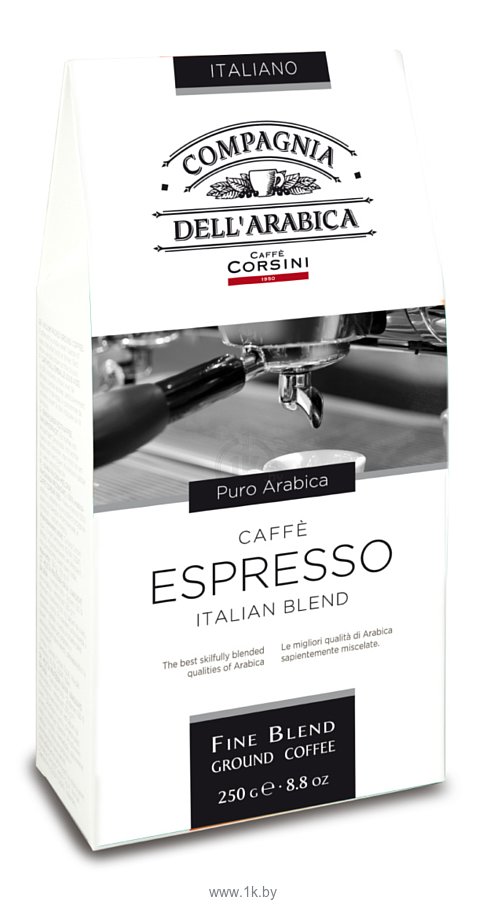 Фотографии Compagnia Dell'Arabica Espresso в коробке молотый 250 г