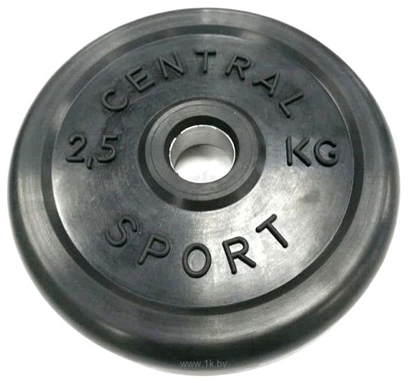 Фотографии Central Sport Обрезиненный 2.5 кг 26 мм