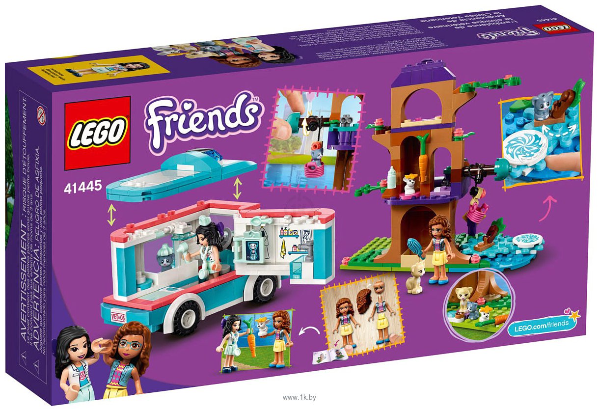 Фотографии LEGO Friends 41445 Машина скорой ветеринарной помощи