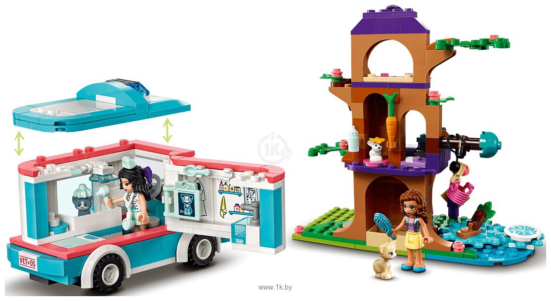 Фотографии LEGO Friends 41445 Машина скорой ветеринарной помощи