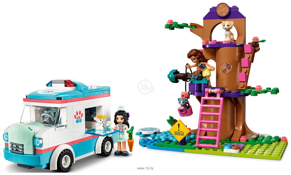 Фотографии LEGO Friends 41445 Машина скорой ветеринарной помощи