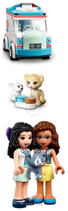 Фотографии LEGO Friends 41445 Машина скорой ветеринарной помощи