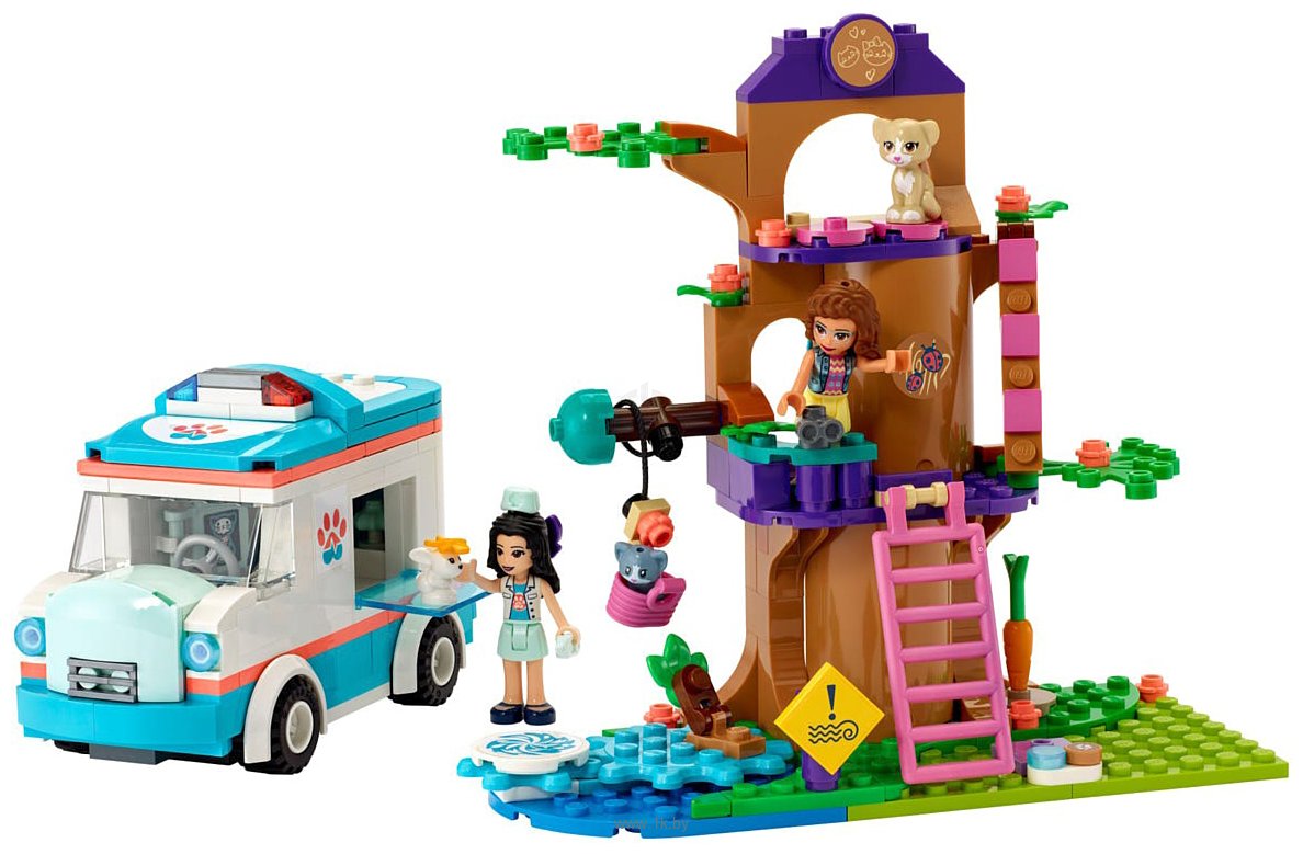 Фотографии LEGO Friends 41445 Машина скорой ветеринарной помощи