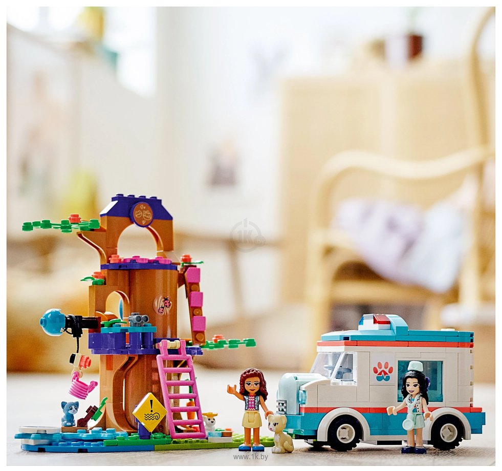 Фотографии LEGO Friends 41445 Машина скорой ветеринарной помощи