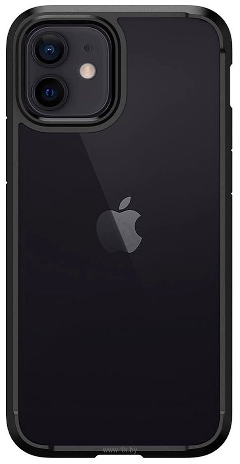 Фотографии Spigen Ultra Hybrid для iPhone 12/iPhone 12 Pro ACS01703 (черный)