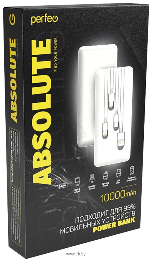 Фотографии Perfeo Absolute 10000mAh