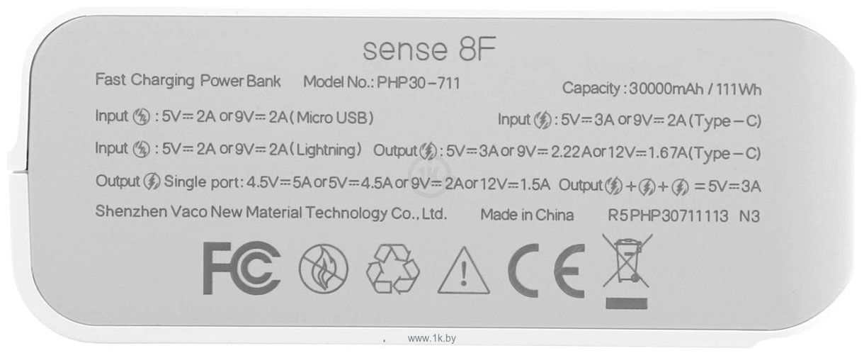 Фотографии Romoss Sense 8F 30000mAh