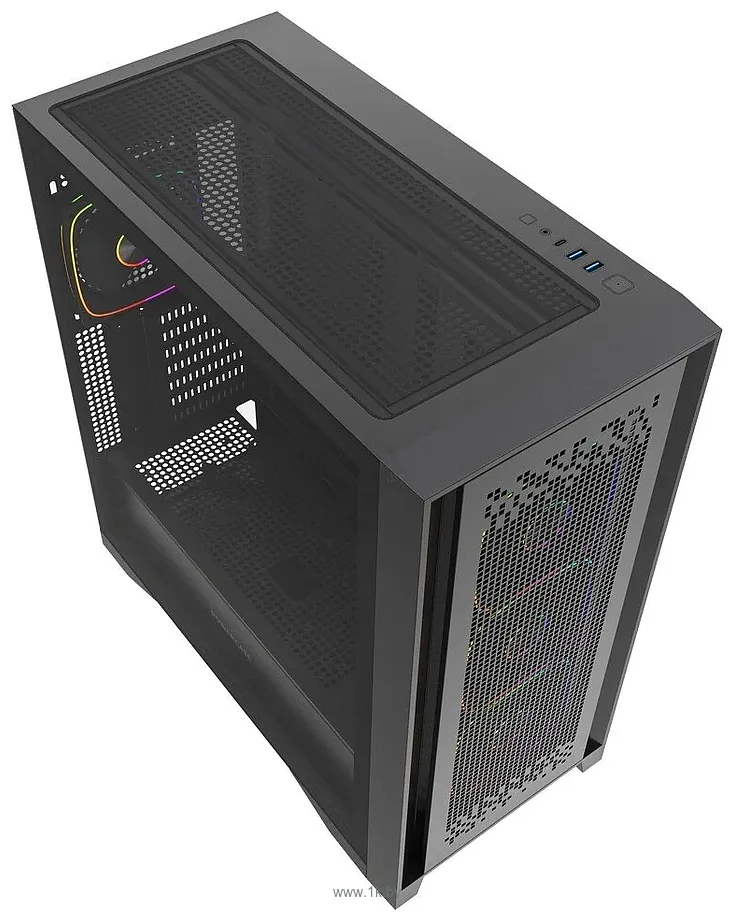 Фотографии Powercase ByteFlow Pro ARGB CH9GPB-A4 Фотографии Powercase ByteFlow Pro ARGB CH9GPB-A4