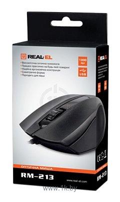 Фотографии REAL-EL RM-213 black USB