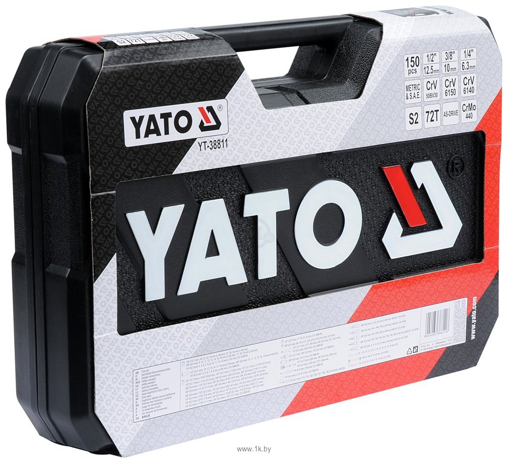 Фотографии Yato YT-38811 150 предметов