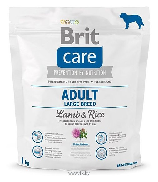 Фотографии Brit Care Adult Large Breed Lamb & Rice (1 кг)