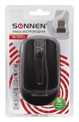 Фотографии SONNEN M-3032 black USB