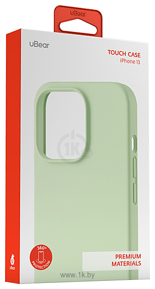Фотографии uBear Touch Case для iPhone 13 (светло-зеленый)