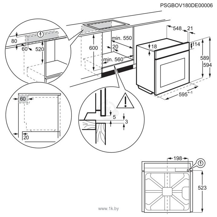 Фотографии Electrolux EOC8P39WX