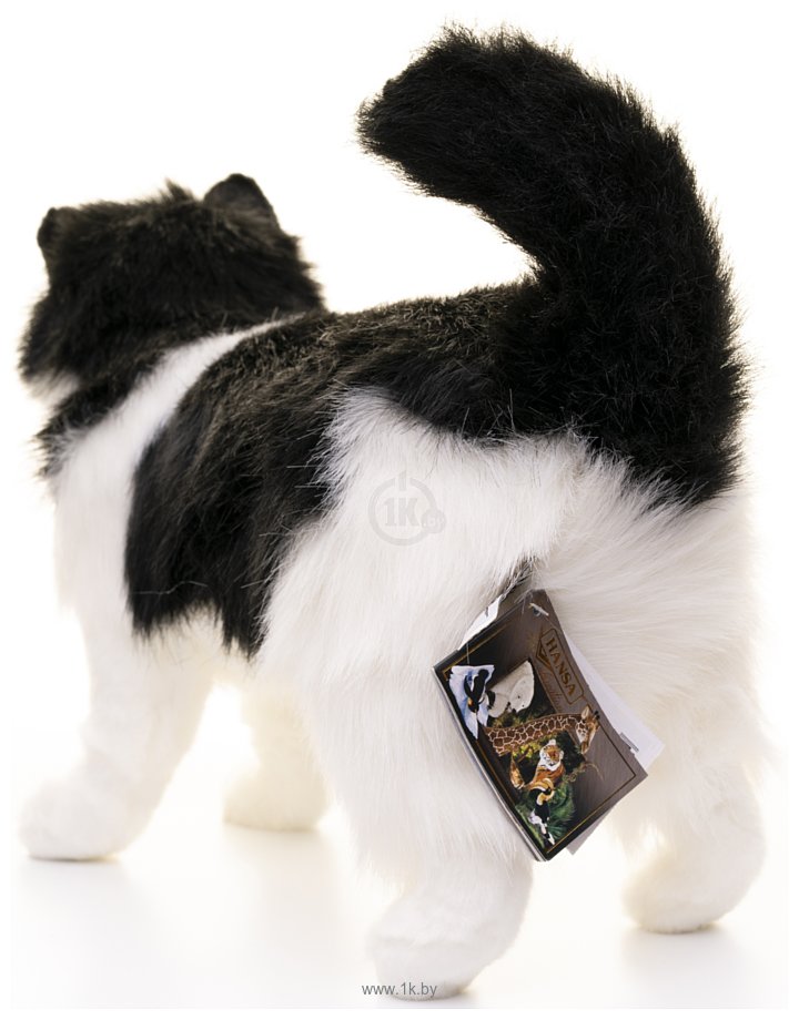 Фотографии Hansa Сreation Кошка черно-белая 4221 (40 см)