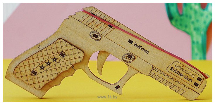 Фотографии Uniwood Резиночный Пистолет Rubbergun