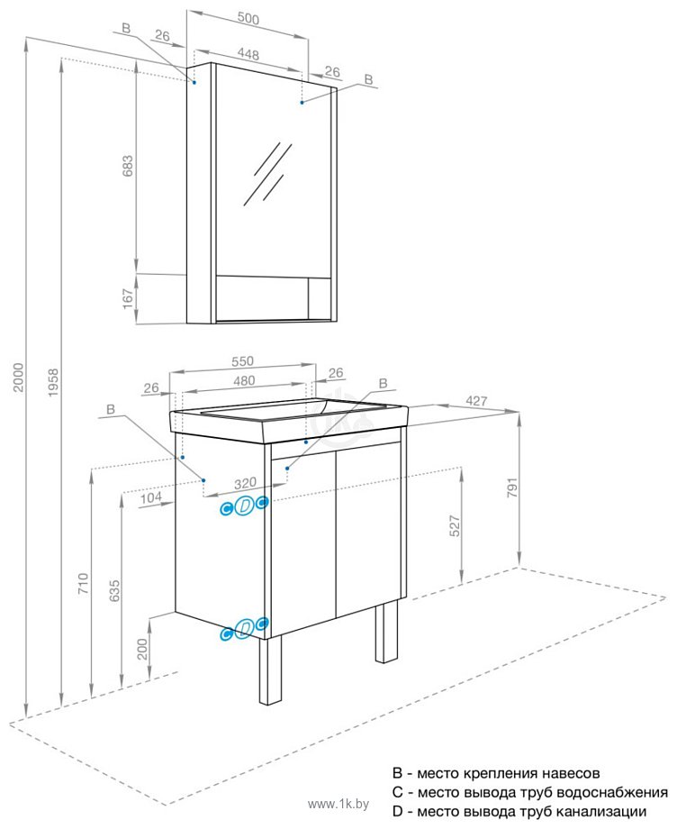 Фотографии Акватон  Сканди Doors 55 1A2788K0SDB20 (белый/дуб верона)