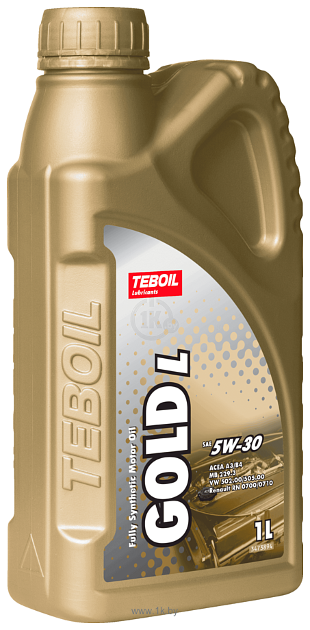 Фотографии Teboil Gold L 5W-30 1л