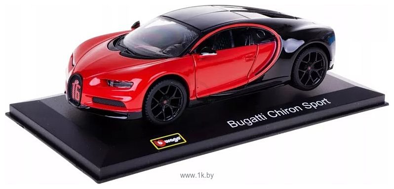 Фотографии Bburago Bugatti Chiron Sport 18-42029 (красный)