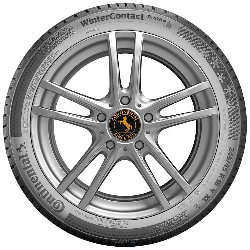 Фотографии Continental WinterContact TS 870 P 225/45 R18 95H XL