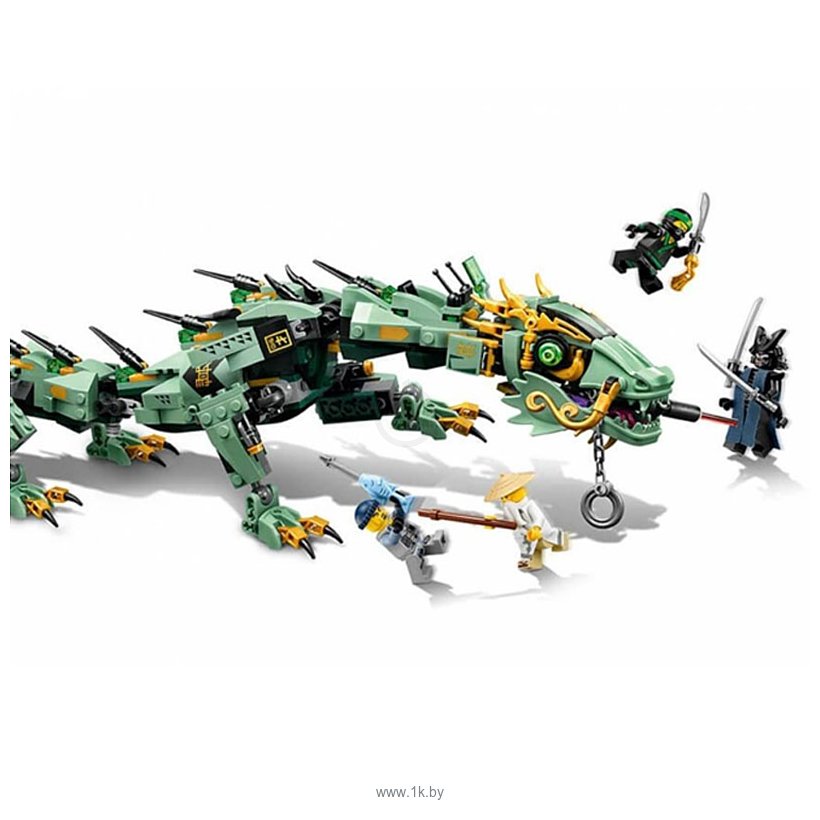 Фотографии Lepin NinjaGo 06051 Механический дракон Зеленого ниндзя