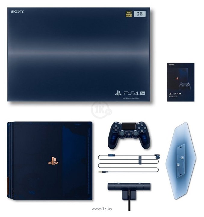 Фотографии Sony PlayStation 4 Pro 2 ТБ 500 Million Limited Edition