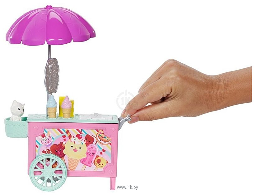 Фотографии Barbie Club Chelsea Doll and Ice Cream Cart FDB33