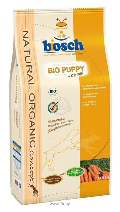 Фотографии Bosch (11.5 кг) Bio Puppy + Carrots