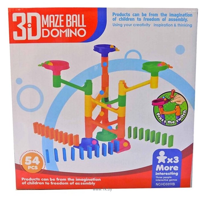 Фотографии Huadi Toys 3D Maze Ball Domino HD8891B