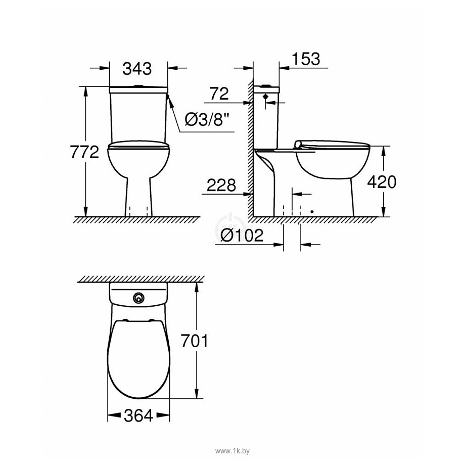 Фотографии Grohe Bau 39346000