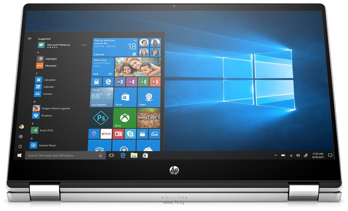 Фотографии HP Pavilion x360 15-dq1011nw (21N80EA)