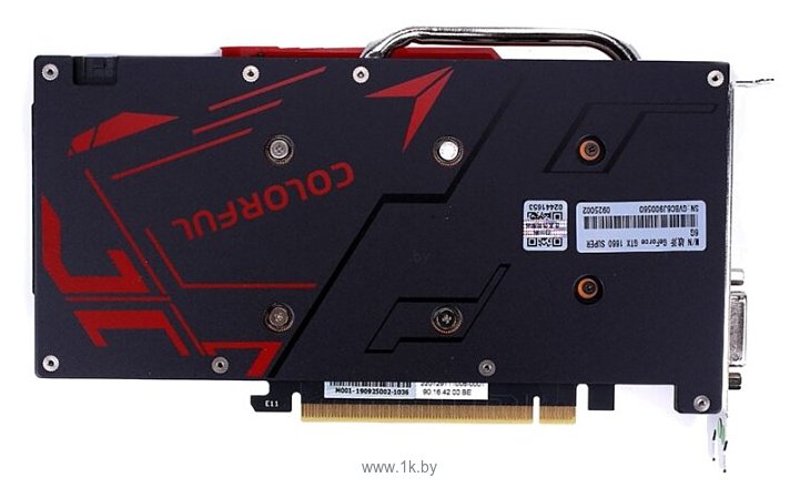 Фотографии Colorful GeForce GTX 1660 SUPER NB 6G-V