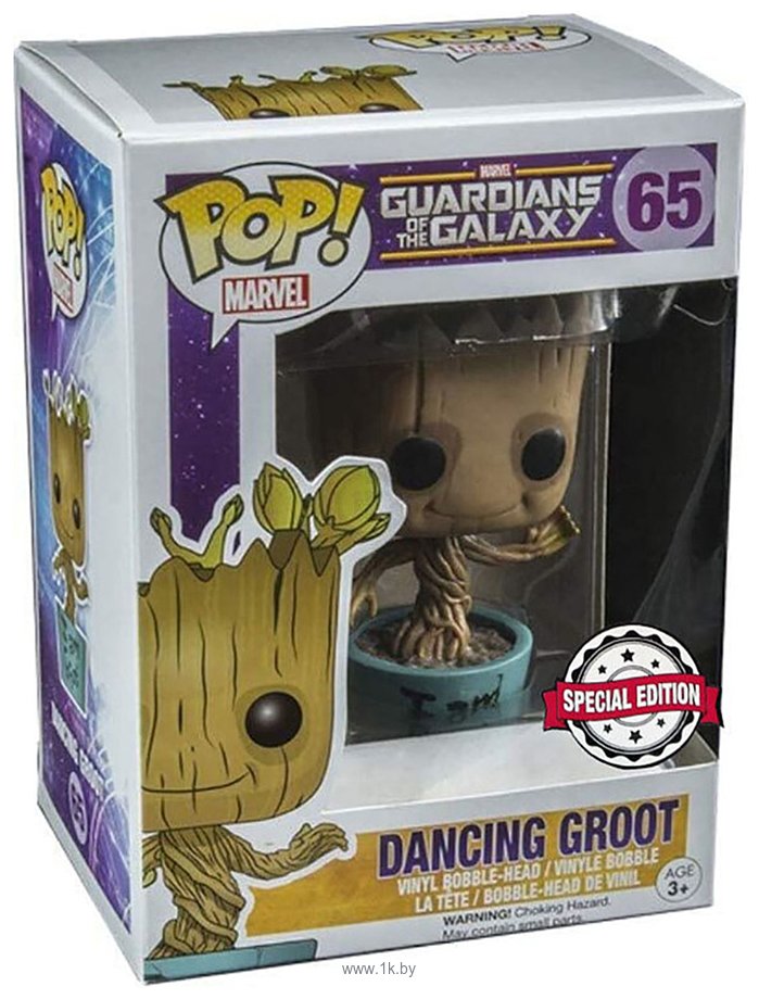 Фотографии Funko Bobble Marvel Guardians Of The Galaxy Dancing Groot (Exc) 5253