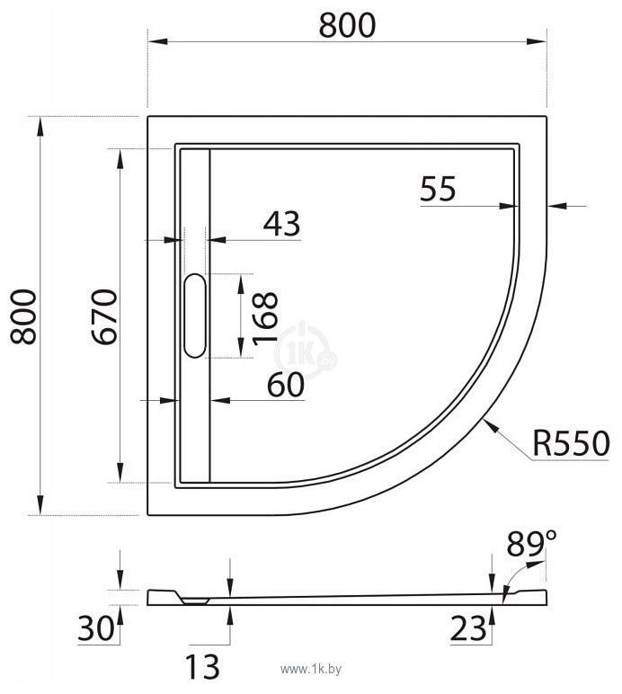 Фотографии Cezares TRAY-AS-R-80-30-W