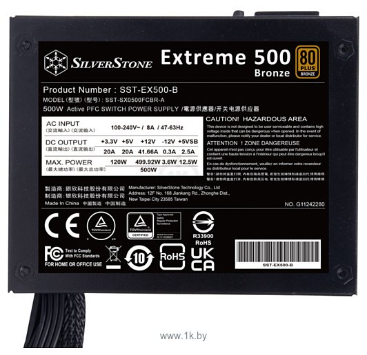 Фотографии SilverStone Extreme 500 Bronze SST-EX500-B